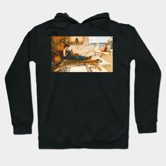The Sewing Girl by Godward Hoodie by academic-art